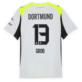Pánské fotbalový oblečení Borussia Dortmund Pascal Gross #13 Venkovní košile 2025-26 Krátkým Rukávem